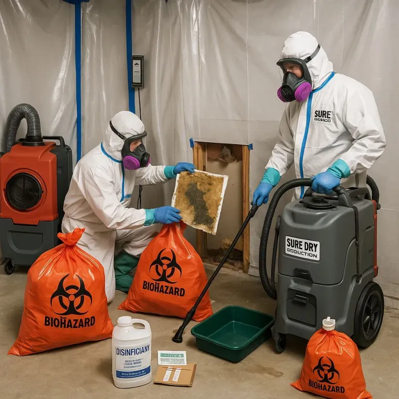 Contaminated Water Handling Protocols process in Lawtell, LA